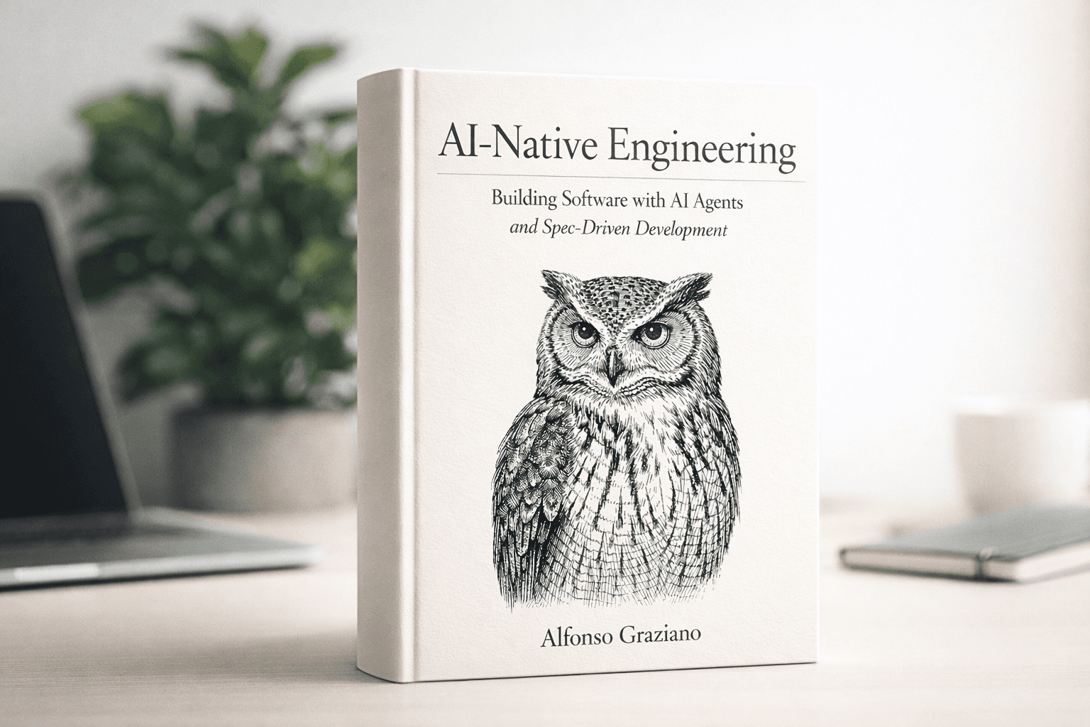 AI-Native Engineering: book mockup